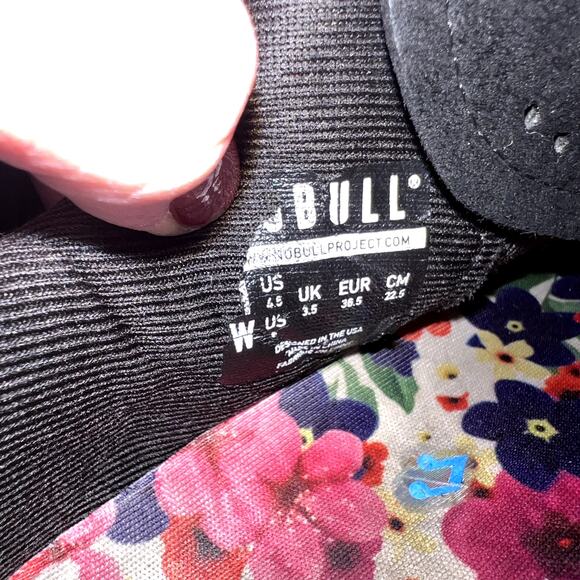 No Bull Black Sneakers LAST CALL - Picture 7 of 7